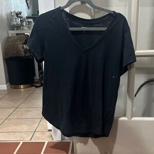 Abercrombie & Fitch Black V-Neck Blouse